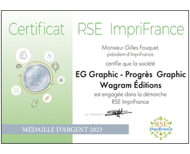 EG Graphic - Certificat RSE ImpriFrance